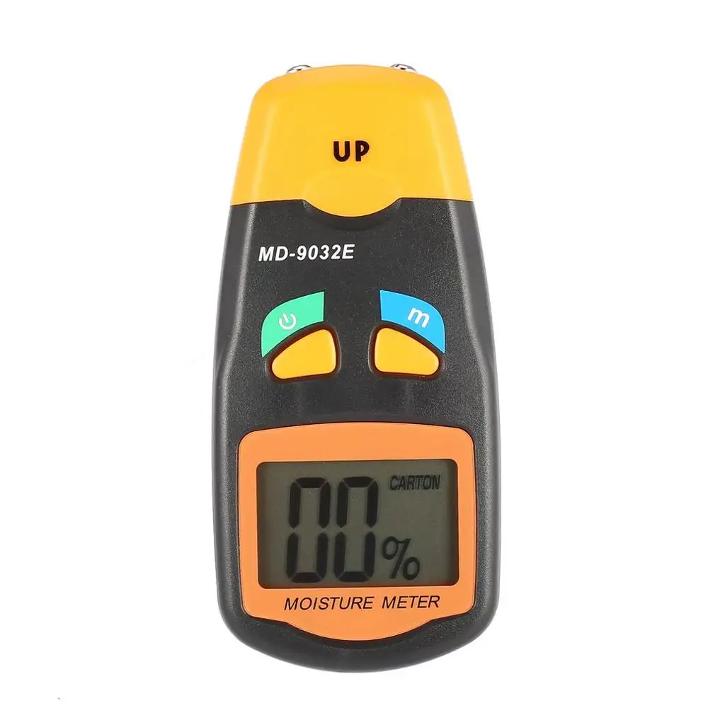 

MD-9032E Digital LCD Paper Moisture Humidity Meter Analyzer Hygrometer Timber Damp Detector Tester Range 5% - 40%