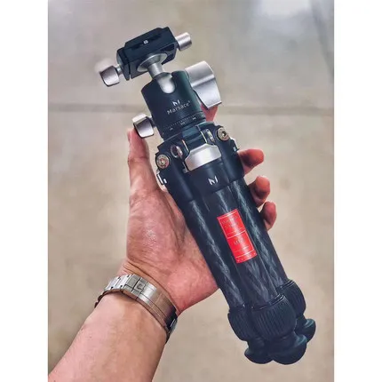 Портативный легкий штатив для камеры из углеродного волокна с шаровой головкой