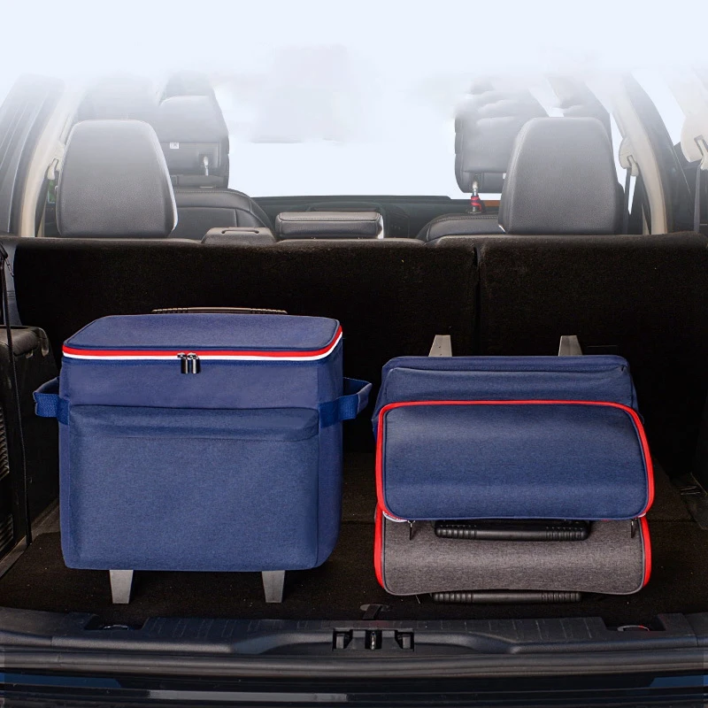

Car Tie Rod Storage Box Waterproof Folding Case Multifunction Car Styling Trunk Bag Auto Interior Rest Stop