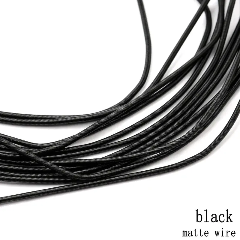 matte wire-black 10 г/лот аксессуары для ювелирных изделий вышивка значок коврик, жесткая старая работа вышивка, французский слиток проволока, медная проволока, ручной работы аксессуары - Цвет: matte wire-black