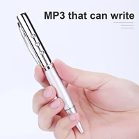 mp3 player pen special design gifts portable usb writable pencil mini supports 32gb tf card media music player