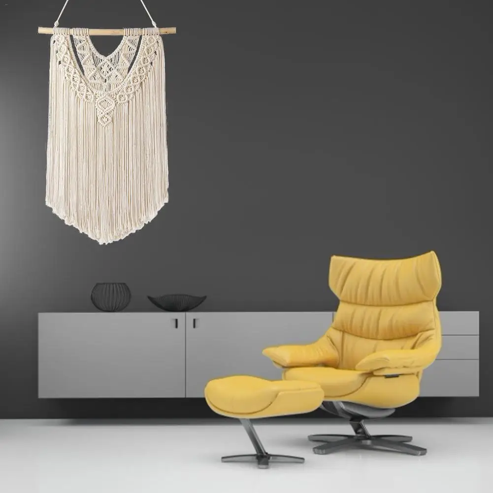 Макраме Настенный декор бохо шик Богемный стиль тканые украшения дома для