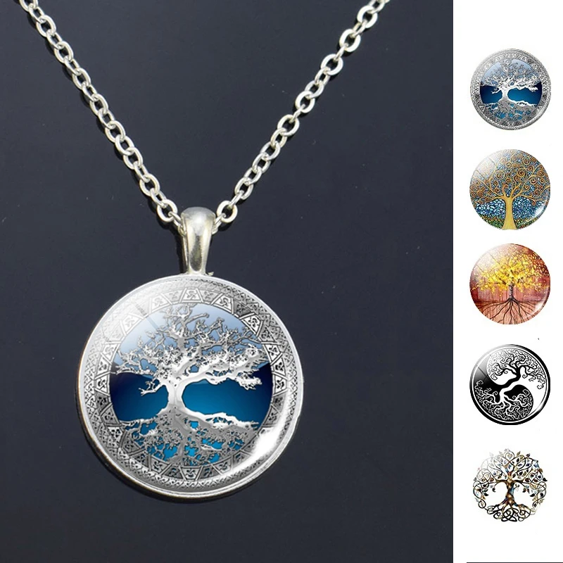 Цепочка с подвеской в виде дерева жизни | Украшения и аксессуары