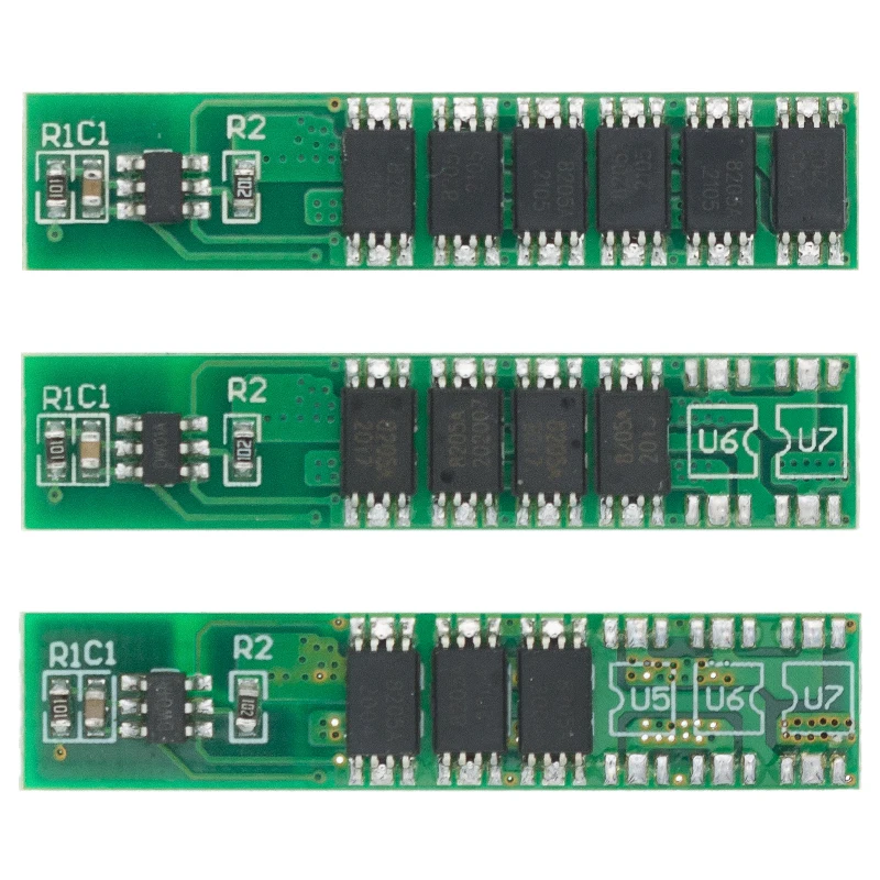 Защитная плата 1S 15A 3,7 V Li-Ion 3MOS 4MOS 6MOS BMS PCM для литиевых батарей 18650