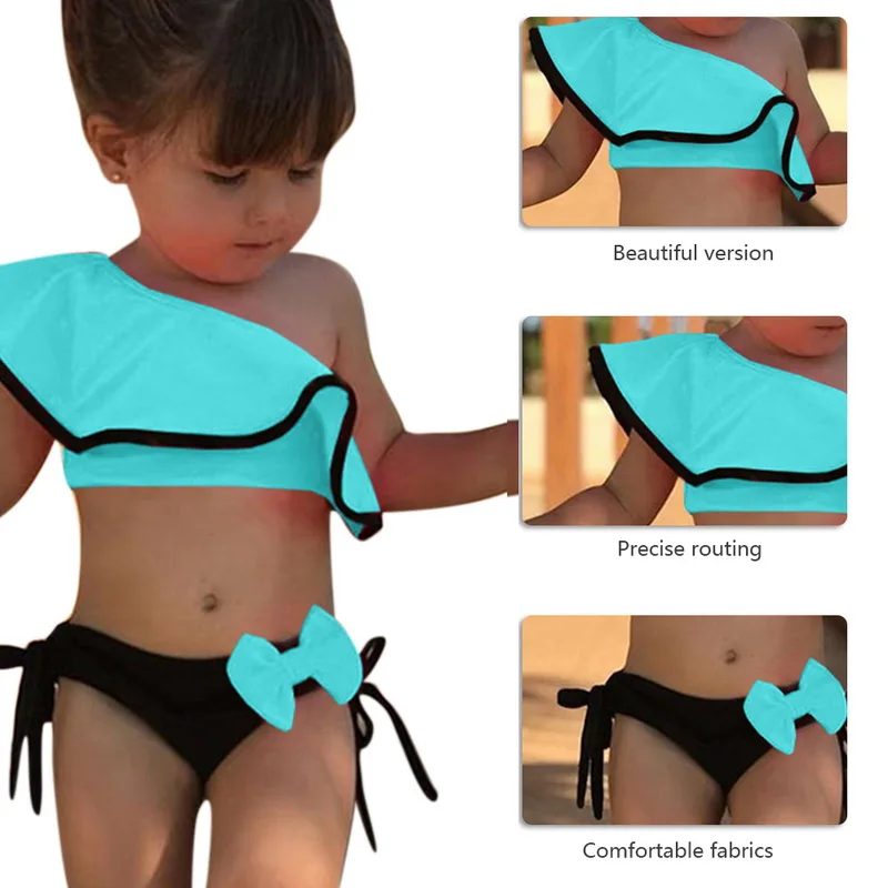 

Baby Girls Bikini Swimsuit Set Family Matching Mother Girl Swimwear Swimsuit Costume Bathing Suit