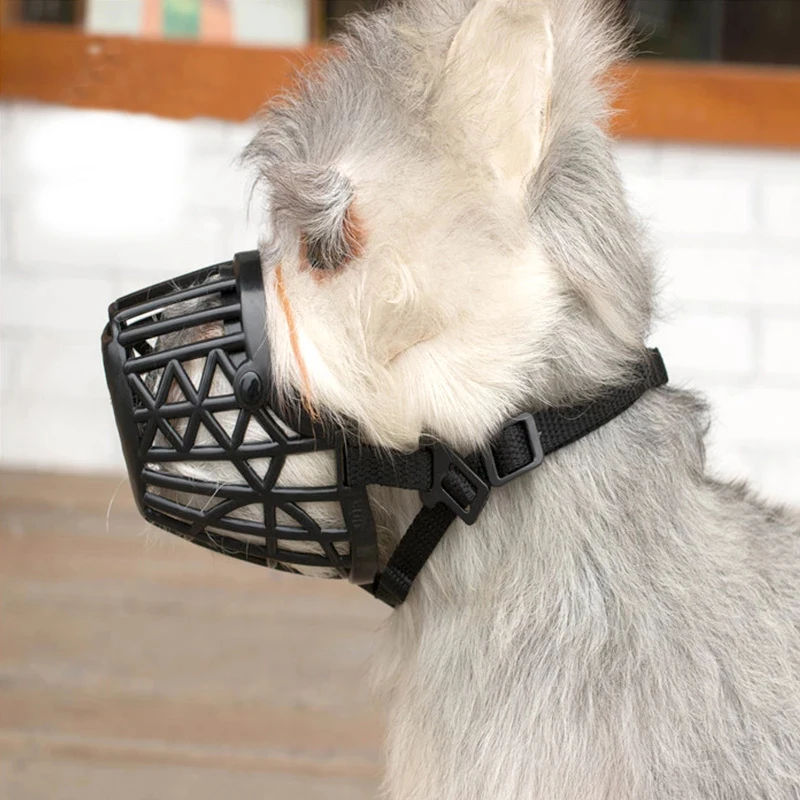 Намордник пластиковый для домашних питомцев крепкая корзина собак дизайн малого