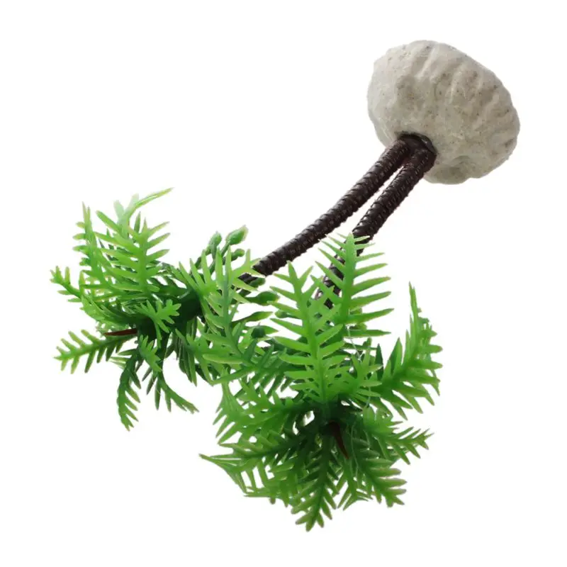 Промо-акция! 2 шт пластиковые растения из какао-дерева для аквариума | Дом и сад