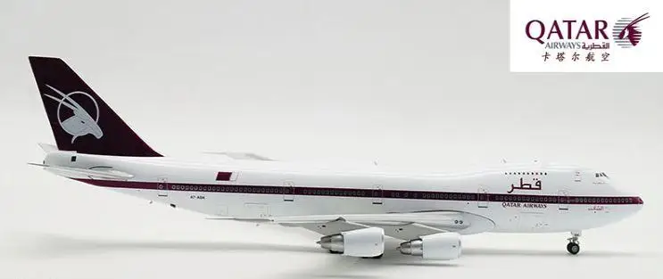 Inflight QATAR BOEING 747 B747SR A7-ABK 1/200 литье под давлением модель самолета |