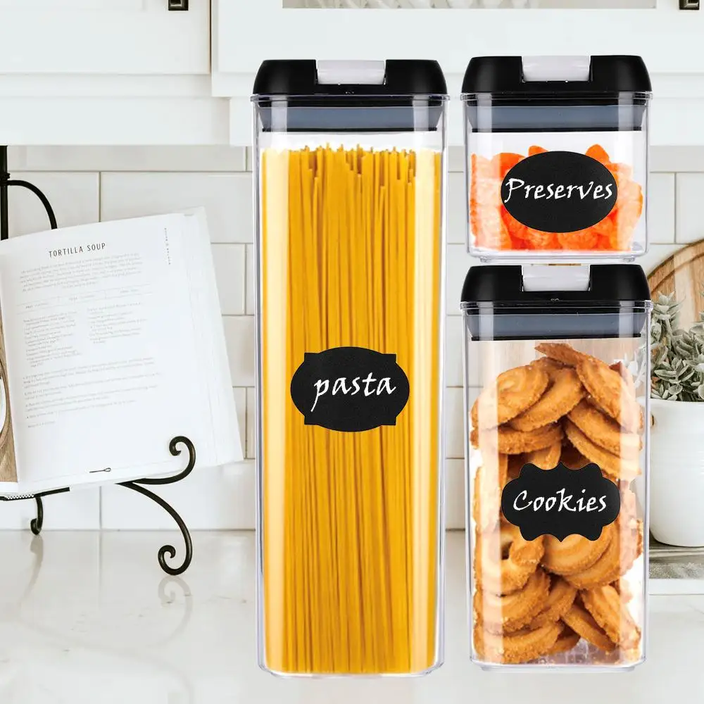 

Food Storage Container Set PP Collection Fresh Keeping Rice Tight Grain Home Kitchen Container Box