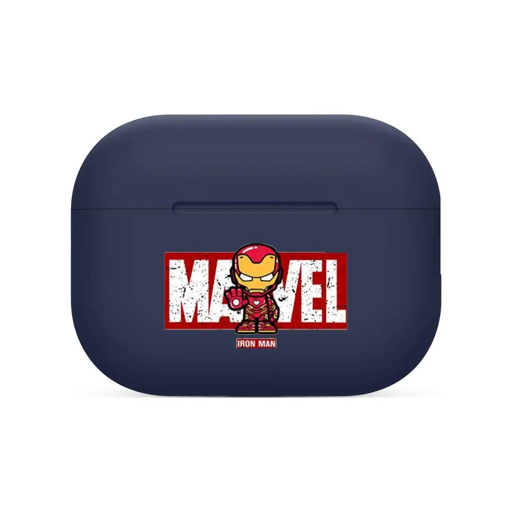 Мультяшные Мстители Marvel для Airpods pro 3 чехол Защитный Bluetooth беспроводной наушников