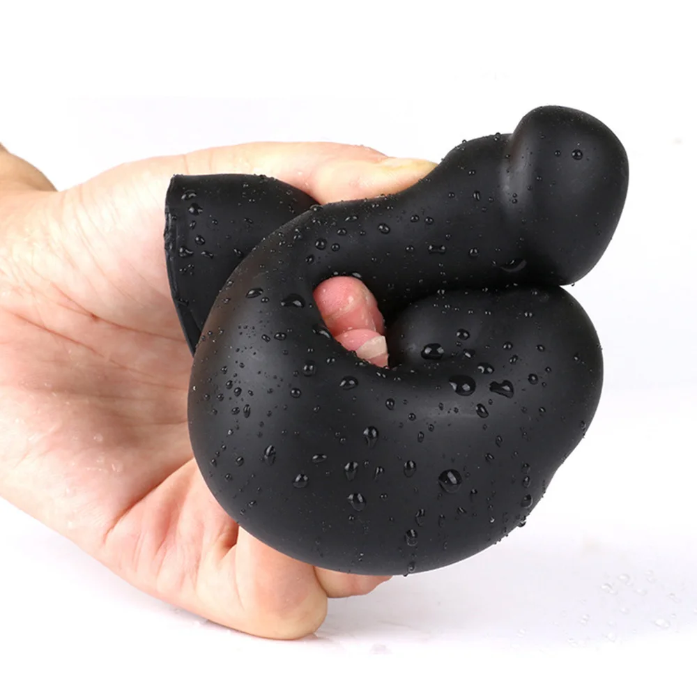 Мягкий силиконовый массажер простаты искусственный анальный фаллоимитатор