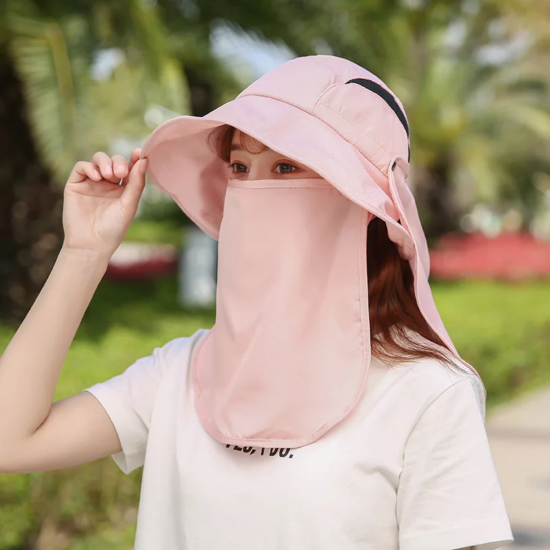 Шляпа от солнца Женская модная Съемная Кепка с большими полями для альпинизма