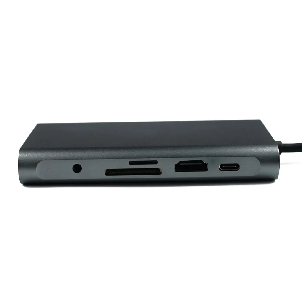 CARPRIE Type c к HDMI + RJ45 VGA 2 hdmi pd sd tf Аудио USB3.0 адаптер для портативных ПК ноутбука C