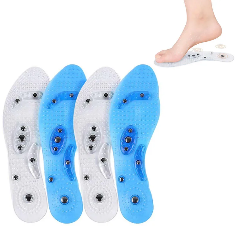 1 пара магнитных гелевых стелек для ног терапия забота о здоровье мужчин