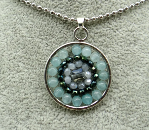 Подвеска из натурального камня 7 дюймов Рэйки лечение чакры лазурит кварц