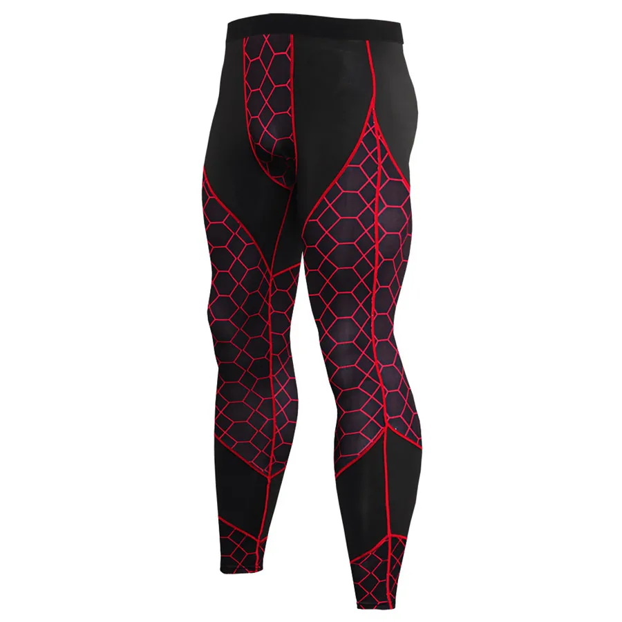 2019 Новый Для мужчин спортивная одежда для бега костюм компрессионная футболка