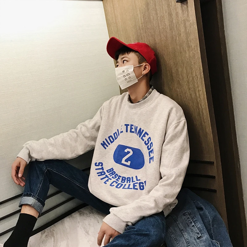 MANVALUE молодых подростков весна и осень Новый стиль мужские маленькие буквы