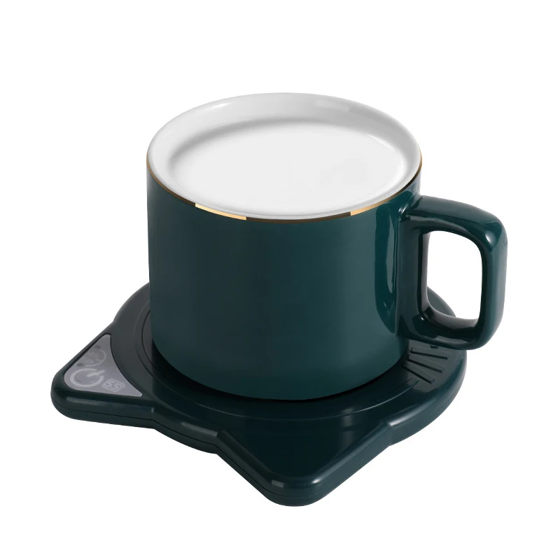 

Portable Cup Warmer Home Mug Heater 16W Electric Timing Design Power Cup Warmer Heat Milk Tea Coffee Electric Heating Pad