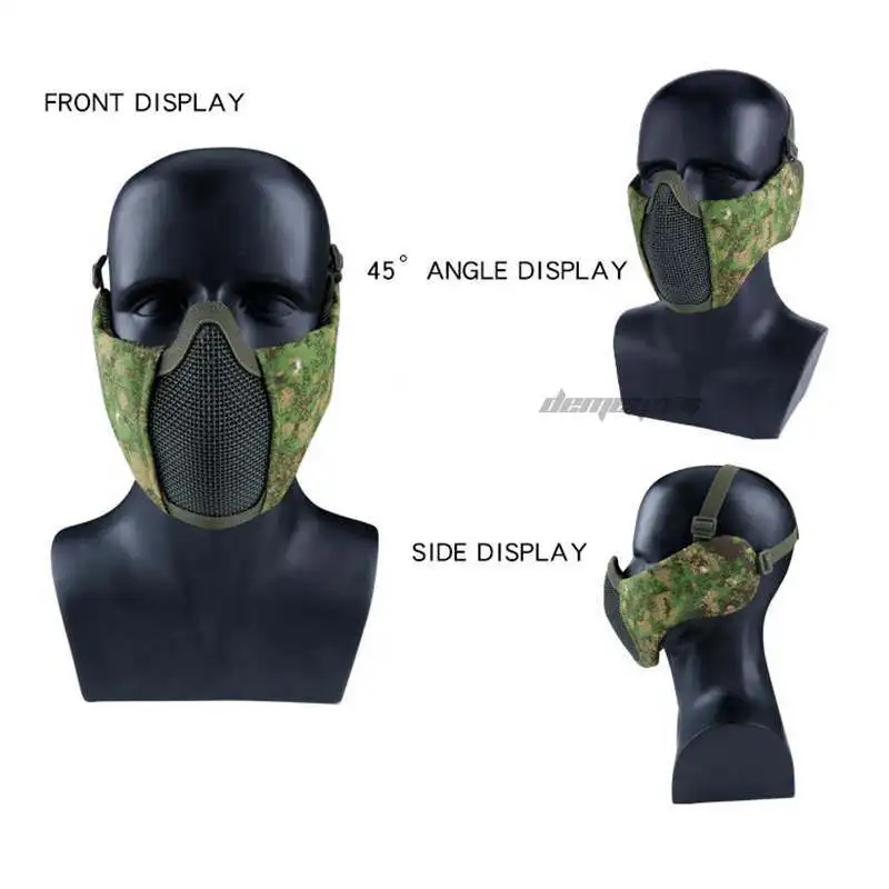 1000D нейлоновая Высококачественная Военная Тактическая Маска для страйкбола