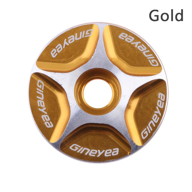 

1 Pc Aluminum Non Threaded Front Fork Bowl Group Cover Earphone Rod Top Cap Earphone Cap Mountain Bike Cover Accessories