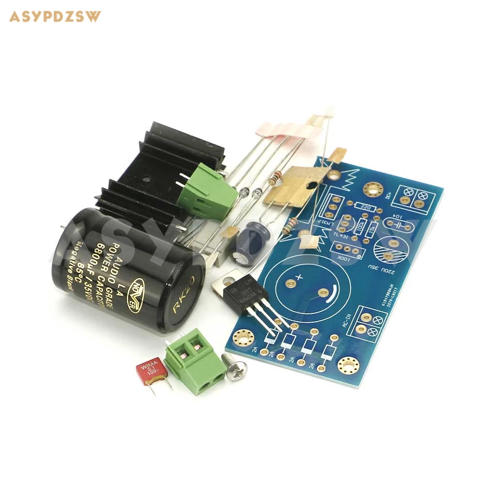 WEILIANG LM317 + TL431 Высокоточный Линейный Регулируемый источник питания DIY Kit |