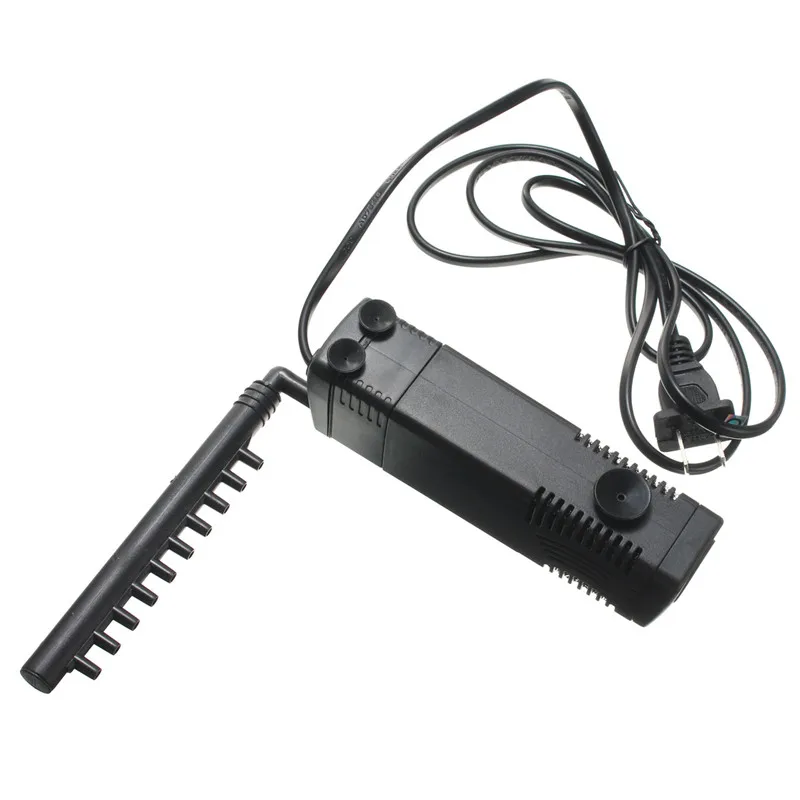 Бесшумный внутренний аквариумный насос 3 в 1 с распылителем дождя погружной