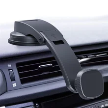 Universal Magnetic Car Phone Holder For iPhone Xiaomi Samsung  360° Rotation GPS Strong Magnet Dashboard Sucker Mount Holder