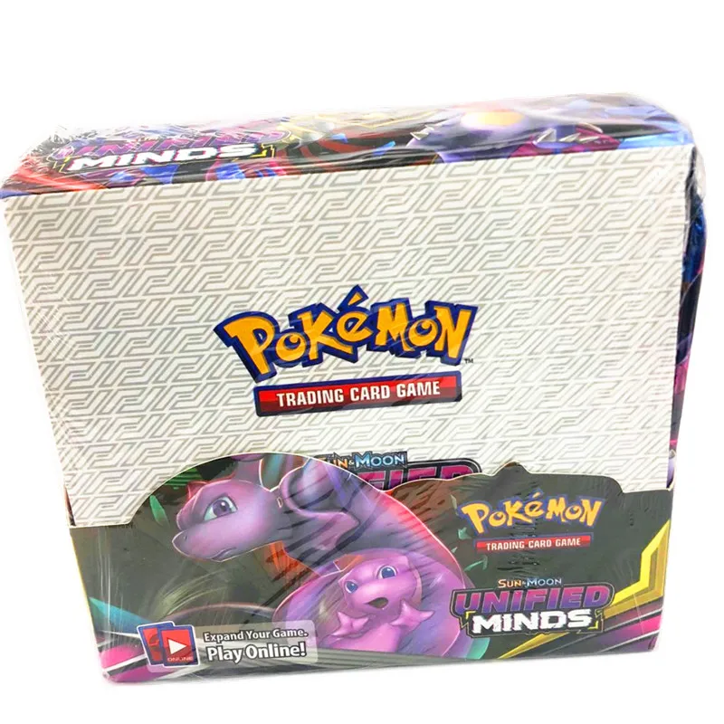324 Unified Minds Высокое качество 10-300 шт Pokemones карты Tag Team GX EX Мега карты Pokemones английские карты PIKACHU игрушки для детей подарок - Цвет: 324 Unified Minds