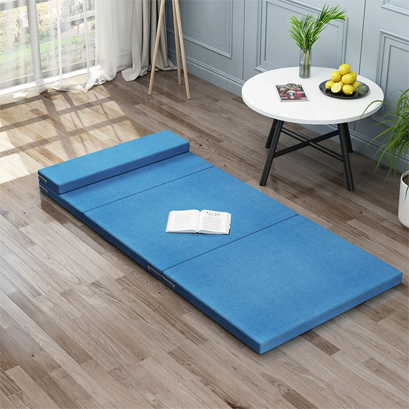 

Chair for Leisure Nap Floor Tatami Mattress Folding Lunch Break Bed Lazy Sofa for Living Room Office Nap Lounge Mat with Pillow
