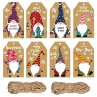 100 300 pcs merry christmas kraft gift tags wedding xmas party handmade gifts hang tags merchandise price label hang tag cards