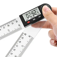 digital right angle ruler finder meter protractor lcd display inclinometer goniometer electric angle gauge measuring tool 200mm