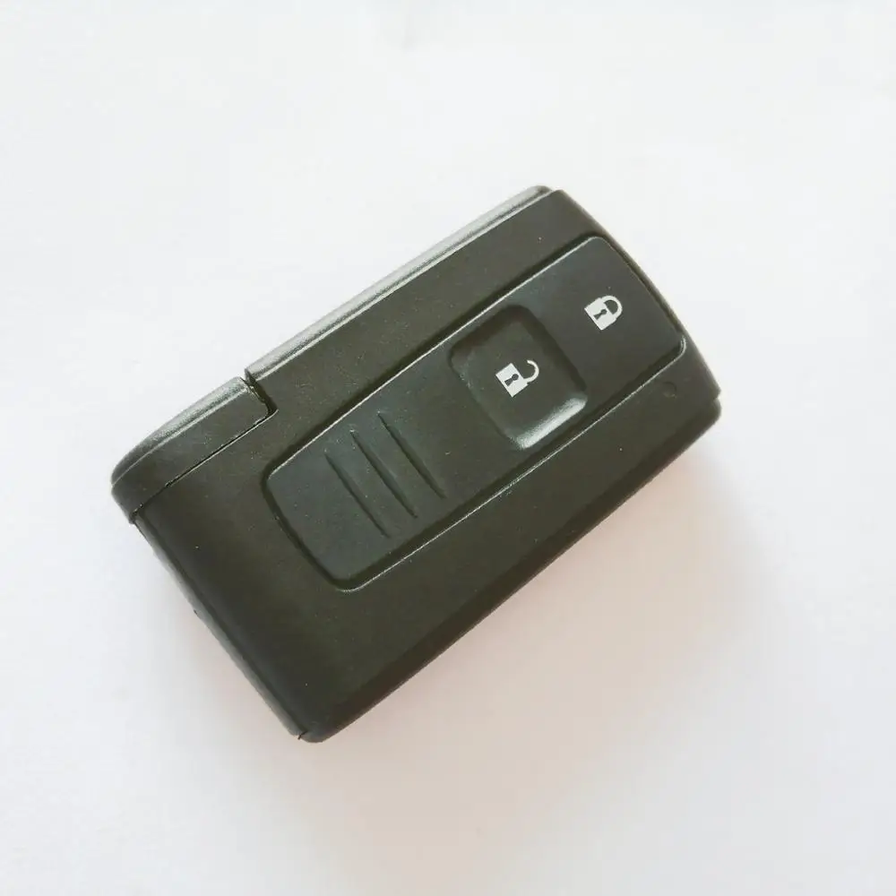 Чехол с логотипом и 2 мя кнопками дистанционного ключа для TOYOTA PRIUS COROLLA VERSO TOY43