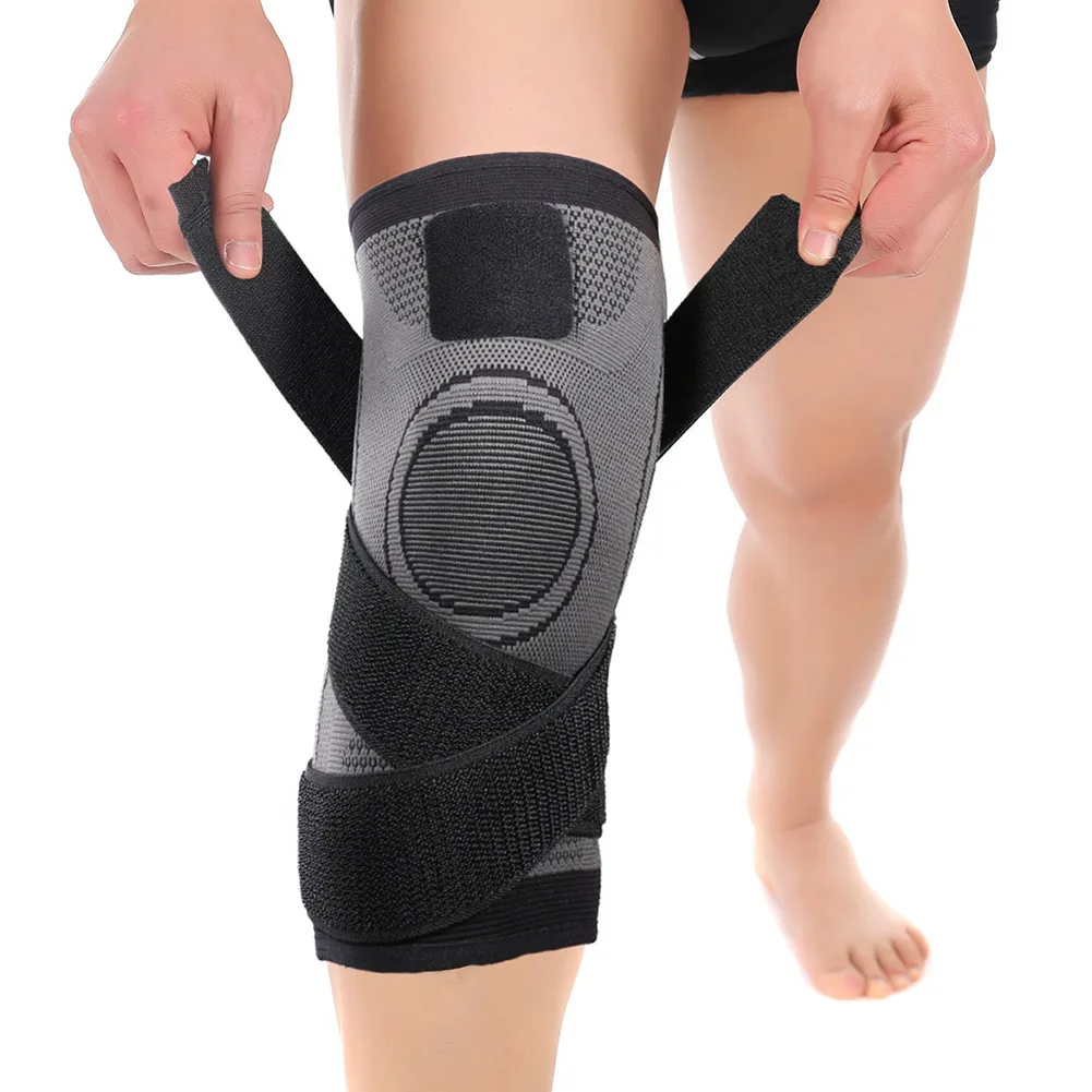 

Knee Brace Support Strap Compression Pad Protector for Running Cycling Sport EDF88
