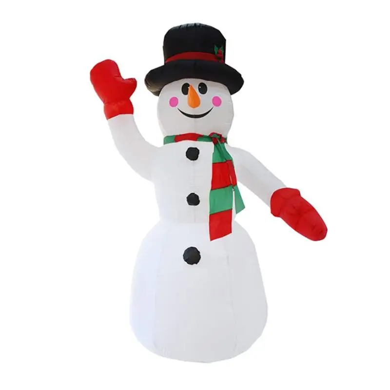 

Inflatable Snowman Balloon Christmas Party Props for Courtyard Garden with UK Plug