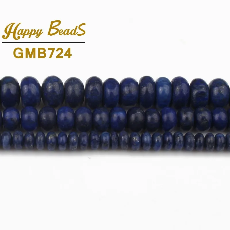 Бусины Из Натурального лазурита круглые бусины россыпью для изготовления