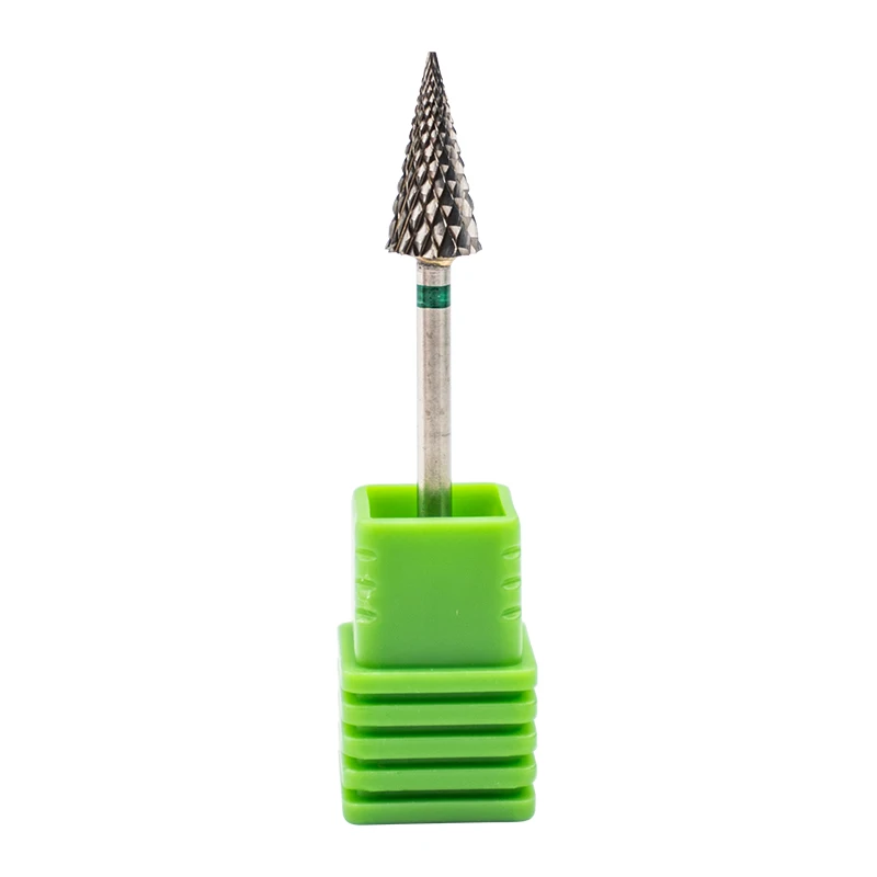 6 типов серебряных Сверл Из Вольфрамового сплава для ногтей фреза электрической