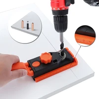 accurate woodworking hole drills locator multifunction carpenter positioner guide adjustable wood punch furniture install tools