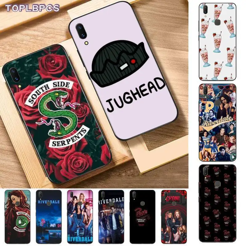 

TOPLBPCS American TV Riverdale Southside Serpents black Phone Case Hull for Vivo Y91C 31 53 19 11 17 81 55 66 69 71 V11 i 9 7 67