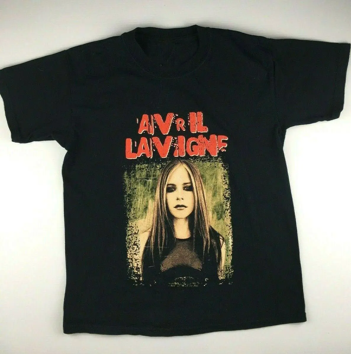 Аврил Лавин Мода бонез Тур 2005 Все размеры футболка Черная унисекс Zm085|Мужские