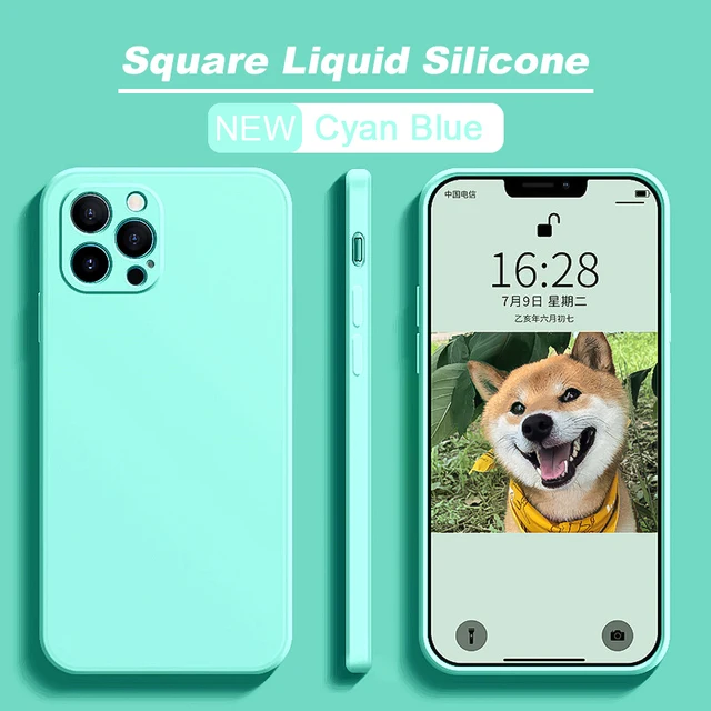

Phone Case For Xiaomi 10S 10 11 11i 11X 10T 10i 5G Ultra Pro Lite Fashion Multicolor Straight Edge Liquid Soft Silicone Cover