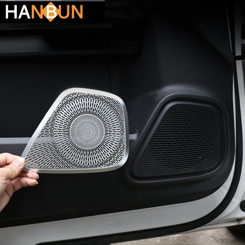 

Car Door Loudspeakers Frame Decoration Cover Decals For Mercedes Benz B Class W247 GLB 2020 Audio Speaker Trim Stickers