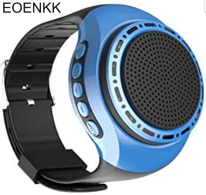 

wireless watch speaker wrist portable wearable sports wireless subwoofer Bluetooth waterproof hands-free call speaker