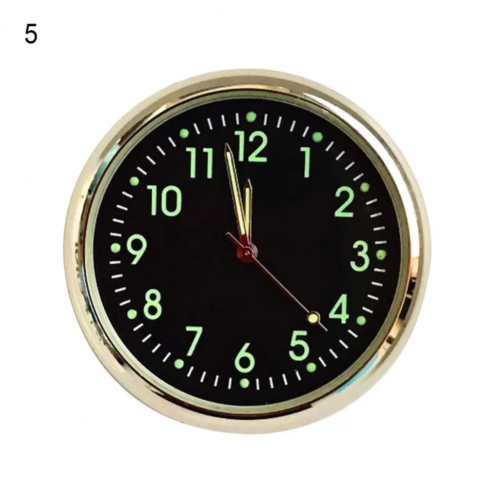 

Car Self-adhesive Clock Electonic Interior Ornament Mini Digital Luminous Watch for Vehicle
