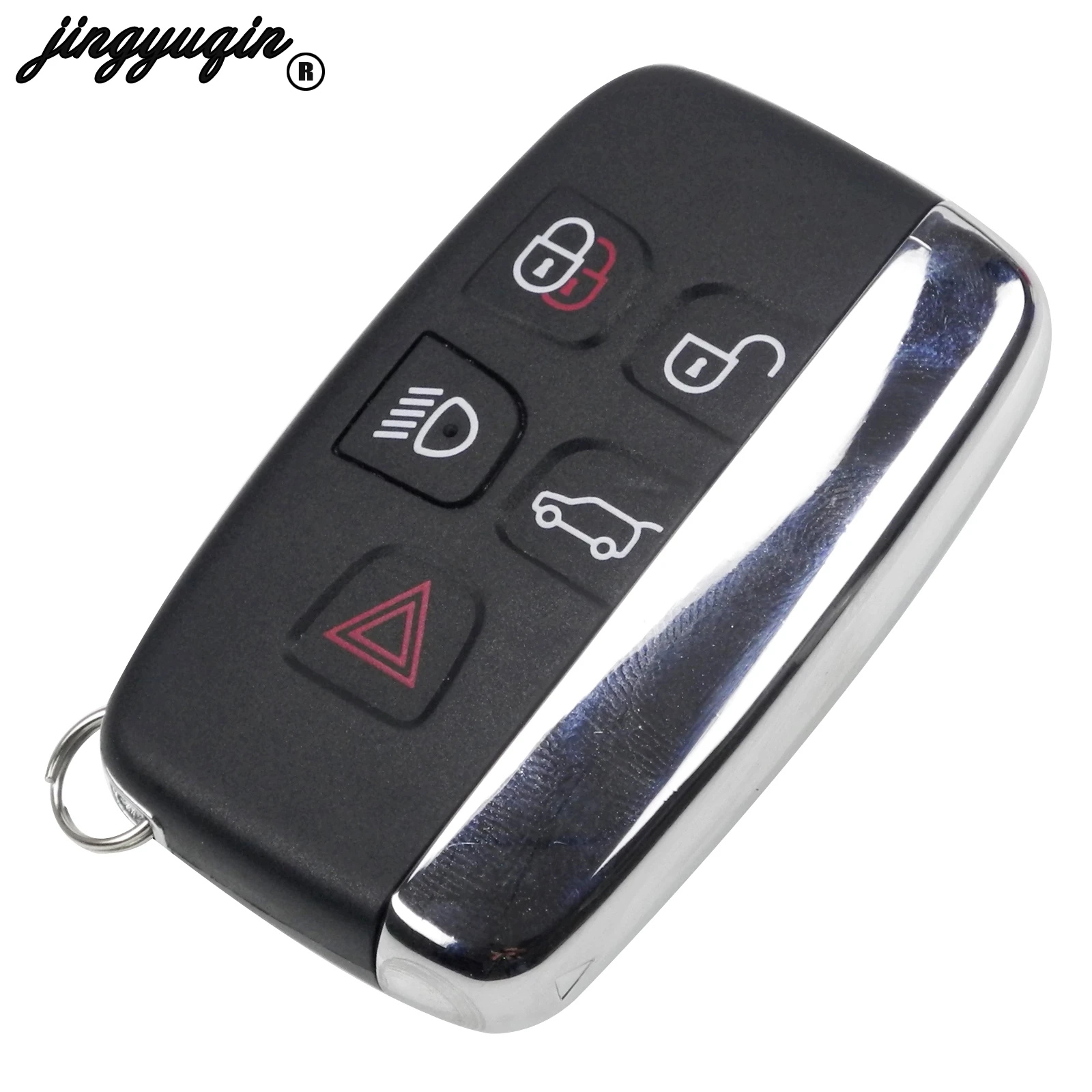 Чехол для автомобильного ключа с 5 кнопками от jinyuqin чехол Evoque Discovery Jaguar XE XFL XJ XJL XF C
