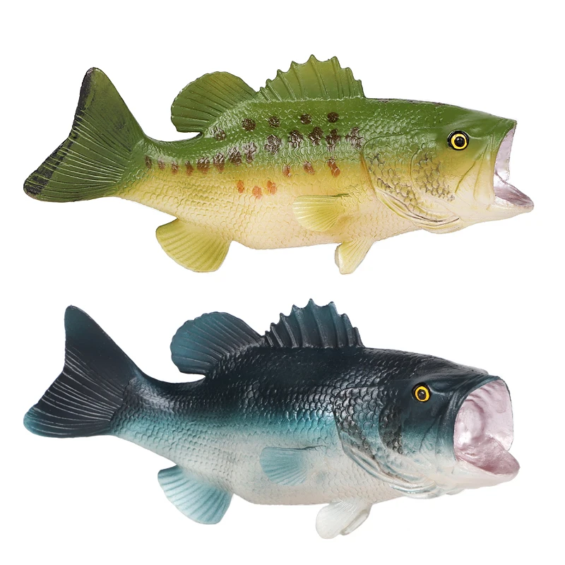 Wiben Sea Life Oncorhynchus модель серебро арована Карп моделирование животных экшн и