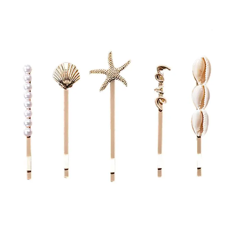 

5 шт./компл., элегантные милые заколки для волос, креативные милые модные заколки для волос, аксессуары для волос для девушек и женщин