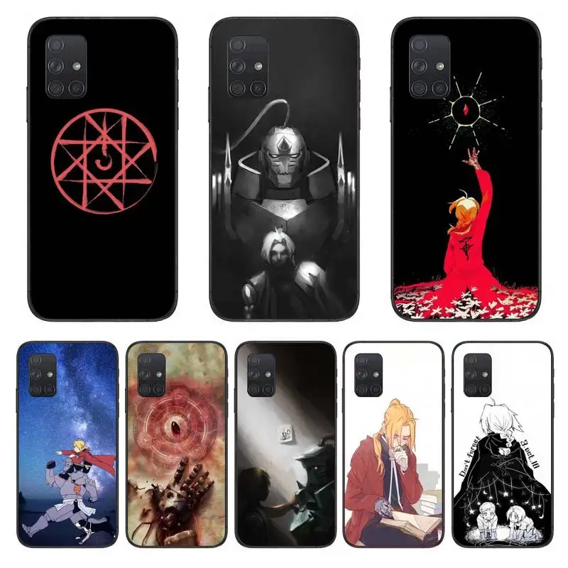 

Цельнометаллический чехол для телефона с аниме-алхимиком для Samsung Galaxy S9, S9plus, S20, 5G S20, ULTRA 5G S20 Plus, 5G S21, S30, чехол
