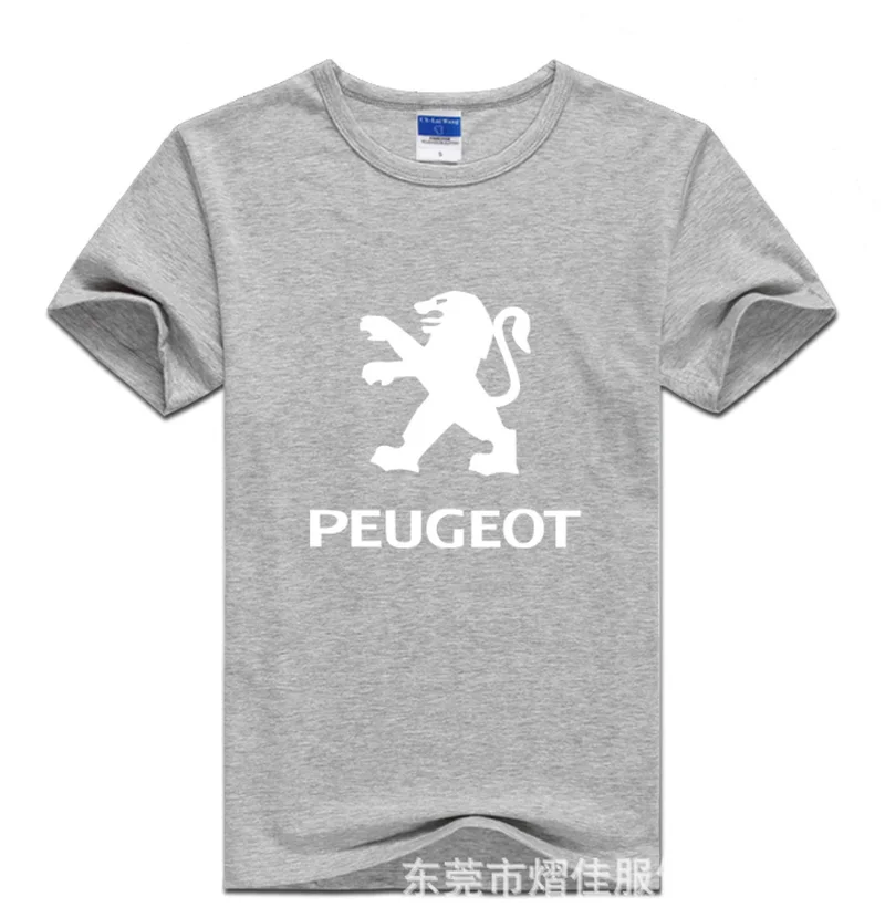 

2021 Print T-Shirt Men/women Fashion Hip Hop short sleeve Cotton PEUGEOT Casual Mens Tee Shi