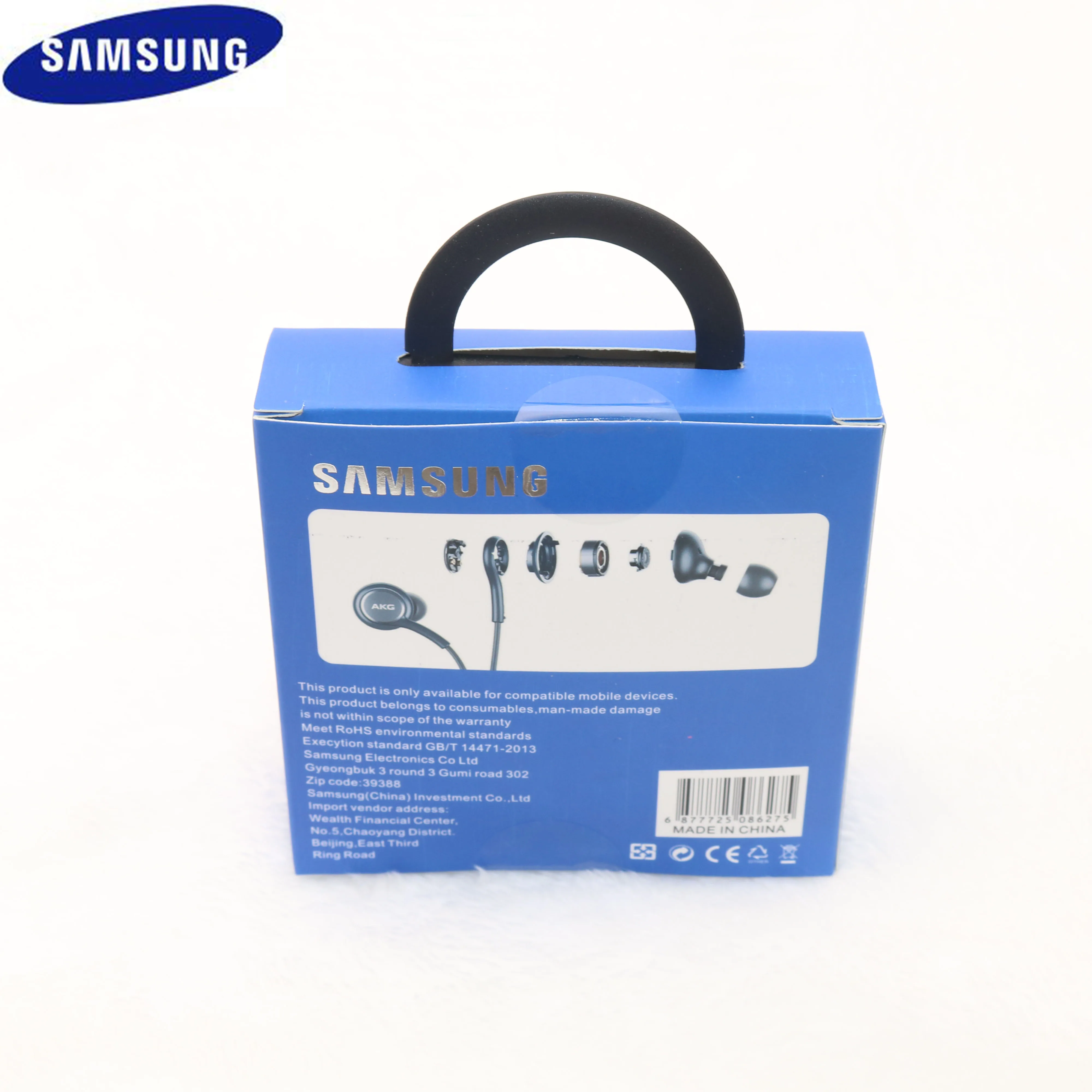 Samsung AKG Наушники EO IG955 3 5 мм наушники вкладыши с микрофоном Проводная гарнитура для