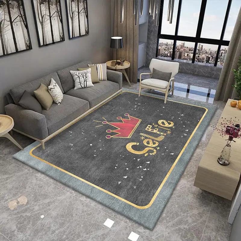 

Nordic 3D Print Carpets for Living Room Bedroom Area Rugs Soft Flannel Home Kitchen Floor Mat Room Decoration Area Rug Large